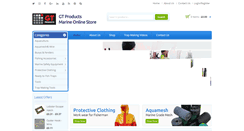 Desktop Screenshot of gtproductsmarine.com